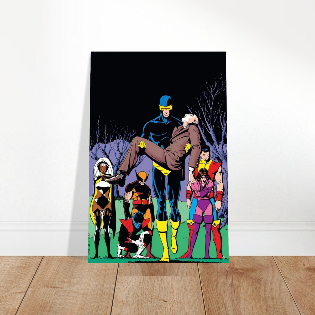 UNCANNY X-MEN PAUL SMITH 1983 CYCLOPS STORM WOLVERINE CLASSIC POSTER 2