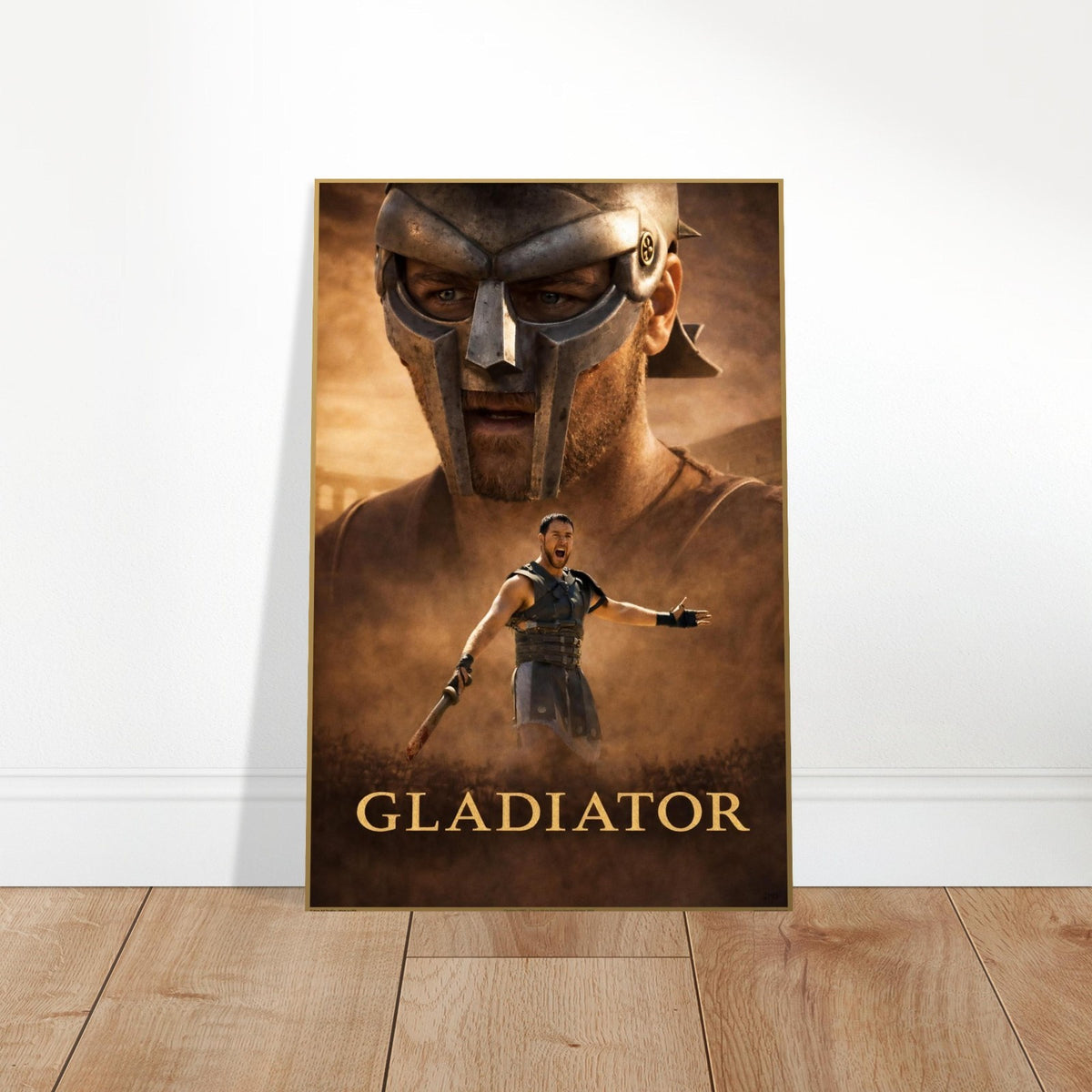 GLADIATOR MOVIE POSTER - MAXIMUS IN THE ARENA - KORE ART STUDIOS EXLUSIVE 2