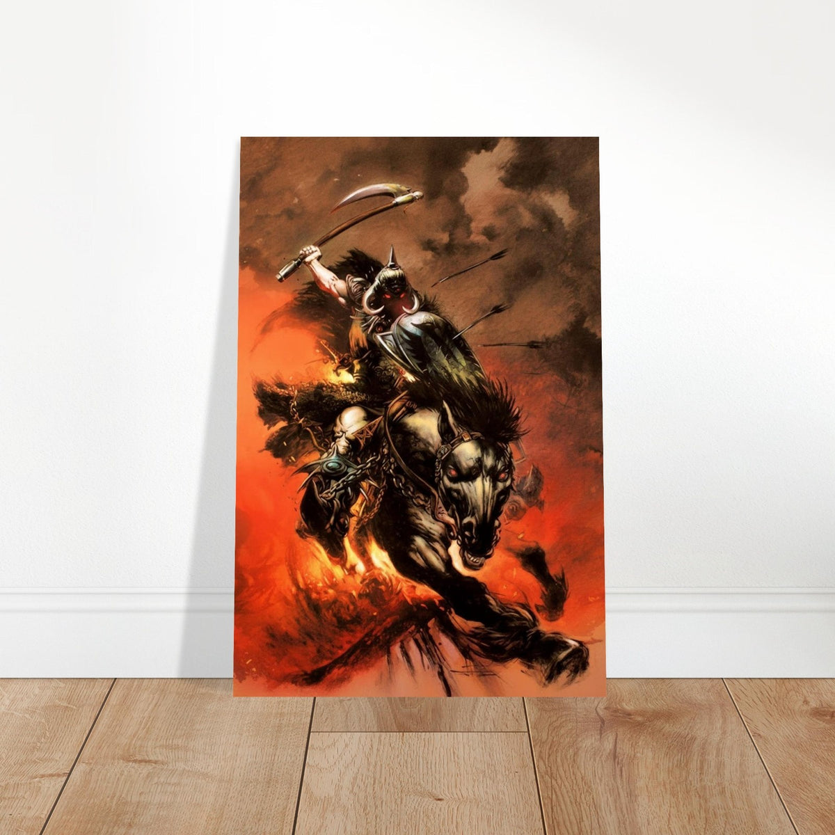 Death Dealer by Frank Frazetta - Poster of Magazine Cover Artwork - Comics Art 2