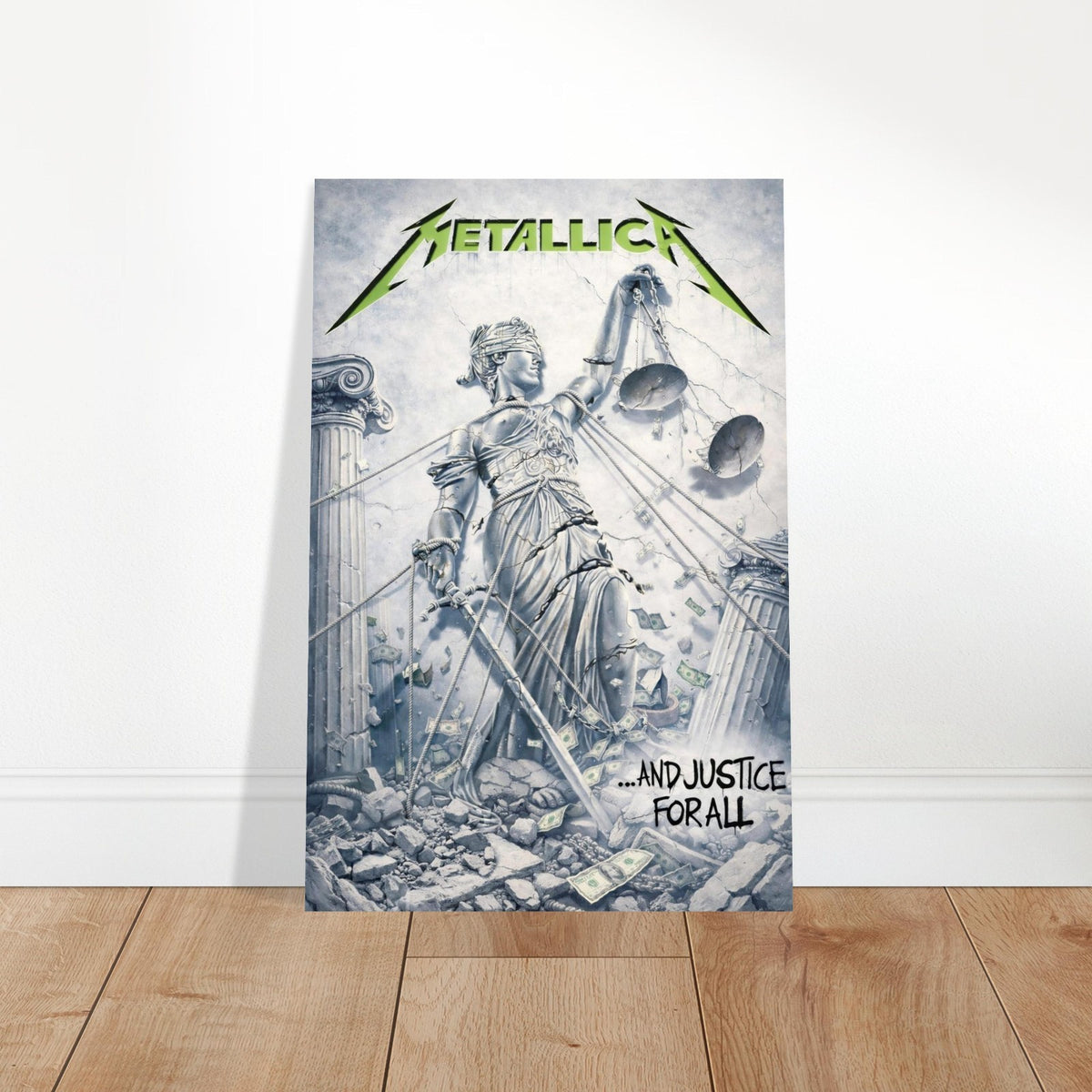 Metallica - And Justice for All Album Poster - Heavy Metal Art Fan Decoration 2