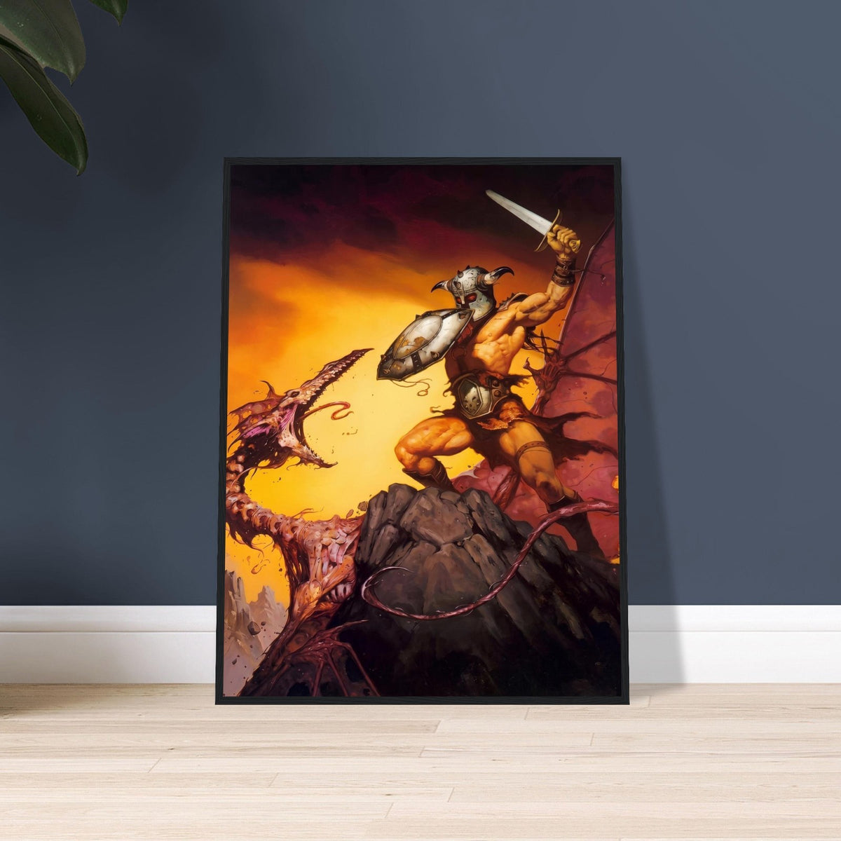 Rot Fang by Gerald Brom (1993) - Framed Poster 24in x 32in 2