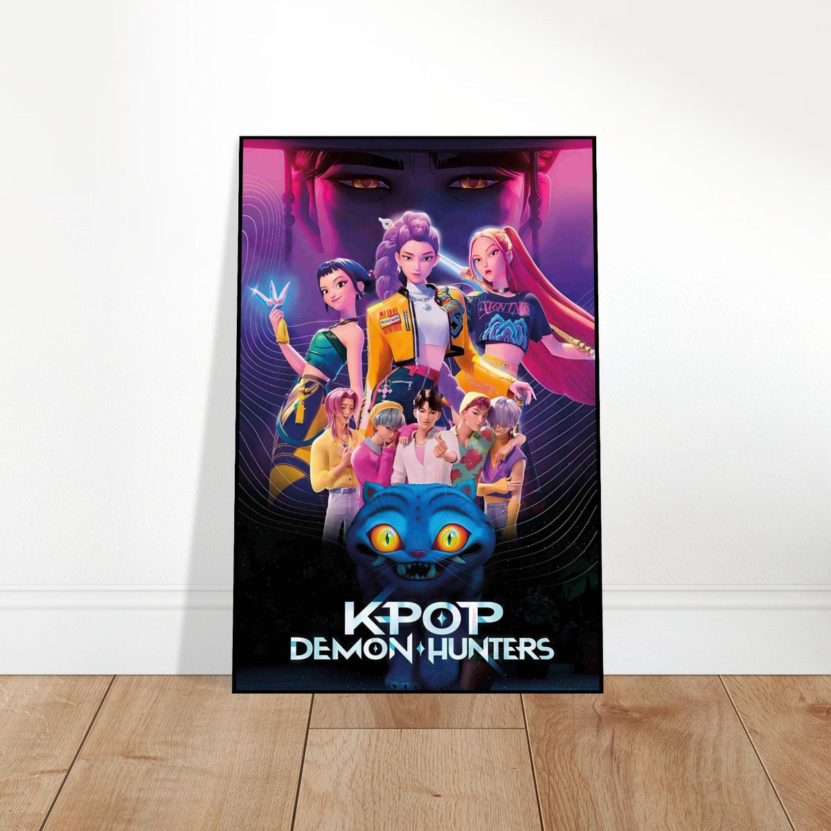 K-POP DEMON HUNTERS POSTER – ANIME KPOP GIRLS WALL ART PRINT UNFRAMED 2
