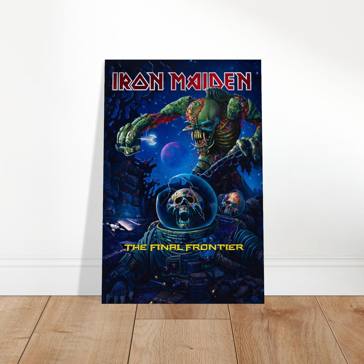 Iron Maiden - The Final Frontier Album Poster - Heavy Metal Art 2