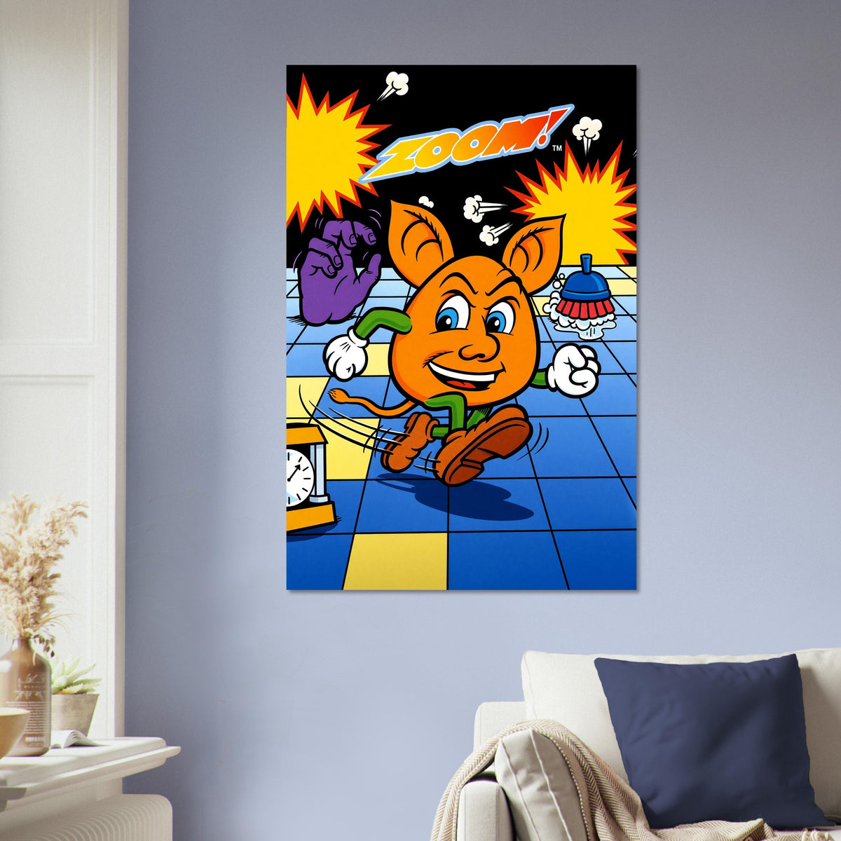 Zoom! Poster - Retro Arcade Puzzle Game Cover Art Wall Art Decor 5