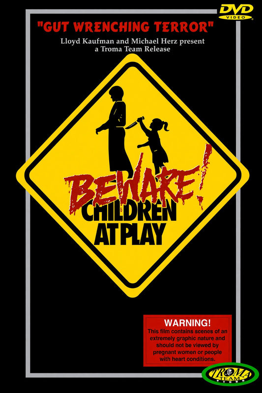 Beware Children at Play 1989 Cult Horror Movie Poster Wall Art Decor