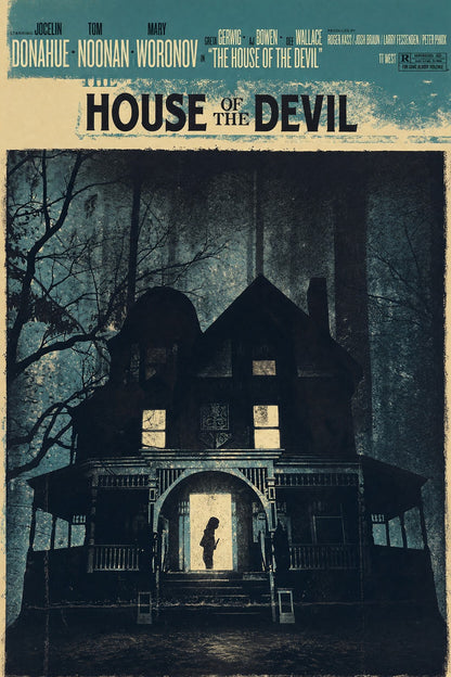 The House of the Devil Movie Poster 2018 Horror Film Art Print Wall Art Decor