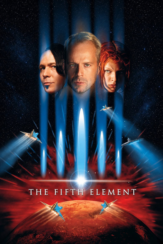 The Fifth Element 1997 Movie Sci-Fi Poster – Iconic Film Art Print
