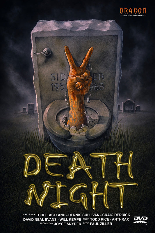 Death Night Movie Poster – Horror Cemetery Tribute 2000 Wall Art Decor