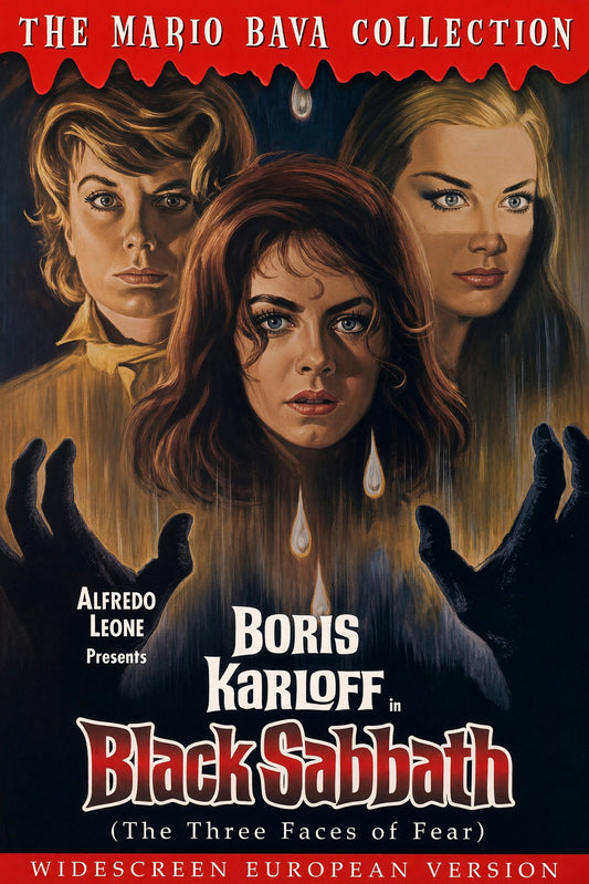 BLACK SABBATH (THE THREE FACES OF FEAR) POSTER – BORIS KARLOFF HORROR FILM