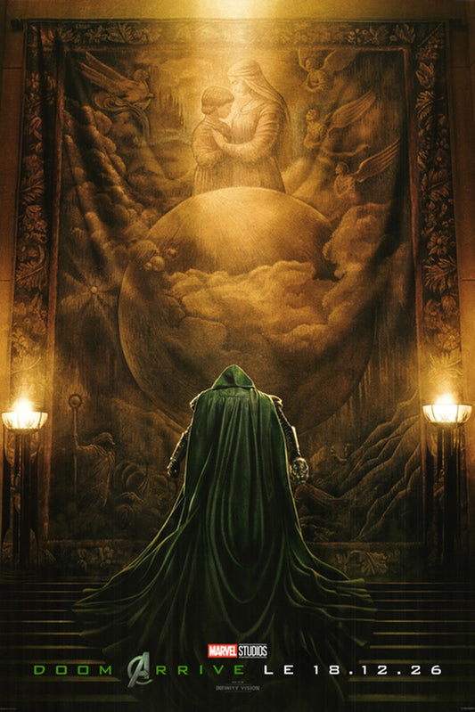 Avengers Doomsday 2026 Teaser Poster – Superhero Movie Wall Art Print