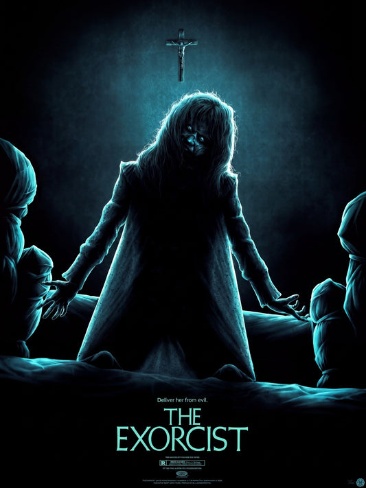 The Exorcist 1973 Horror Classic Poster – Demonic Possession Thriller