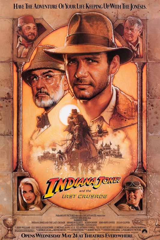 Indiana Jones and the Last Crusade Movie Poster 1989