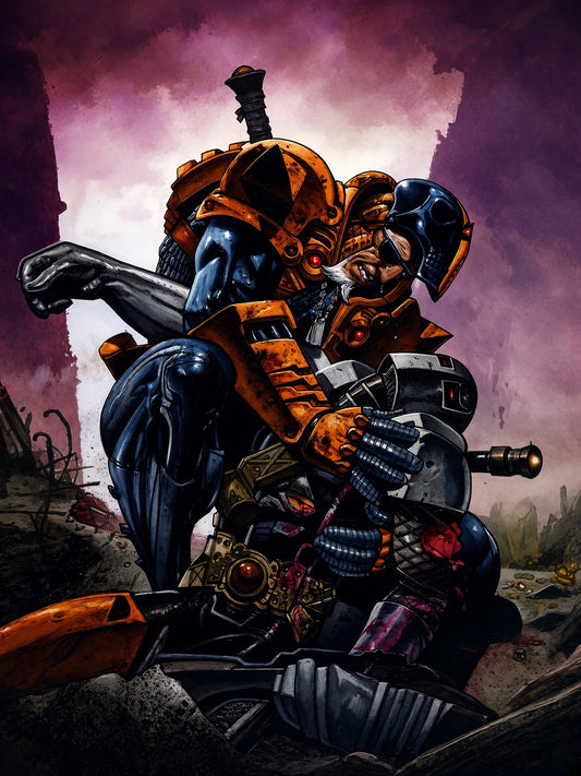 SIMON BISLEY DEATHSTROKE #1 COVER POSTER – COMIC WARRIOR Wall Art Decor