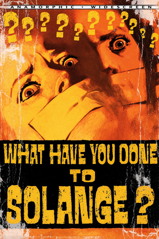 What Have You Done to Solange? 1972 Movie Poster – Mystery Thriller
