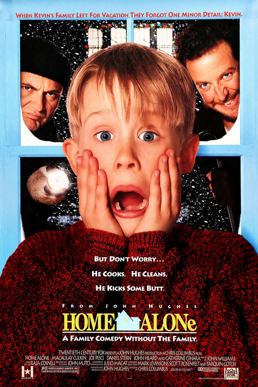 Home Alone Movie Poster (1990) - Classic Film Art Print
