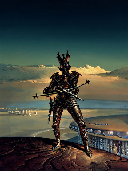 BRUCE PENNINGTON BEYOND THIS HORIZON POSTER 1974 – SCI-FI WARRIOR Wall Art Decor