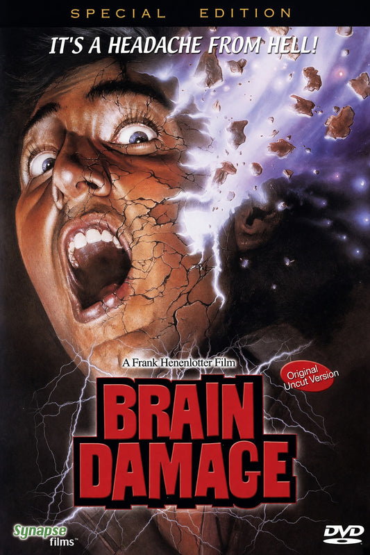 Brain Damage by Frank Henenlotter 1988 Horror Movie Poster Wall Art Decor