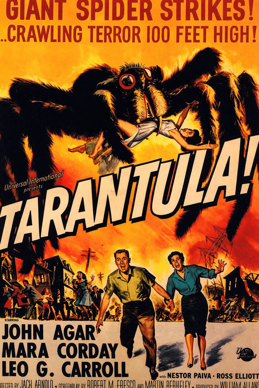 Tarantula! 1955 Classic Monster Movie Poster - Giant Spider Terror