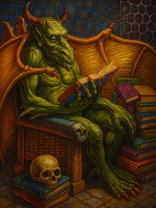 NICOL BOLAS MAGIC THE GATHERING LEGENDS 1994 VINTAGE DRAGON POSTER