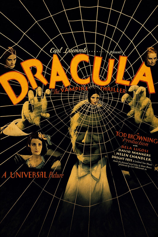 Dracula 1931 Universal Monsters Horror Poster – Classic Vampire Film Art