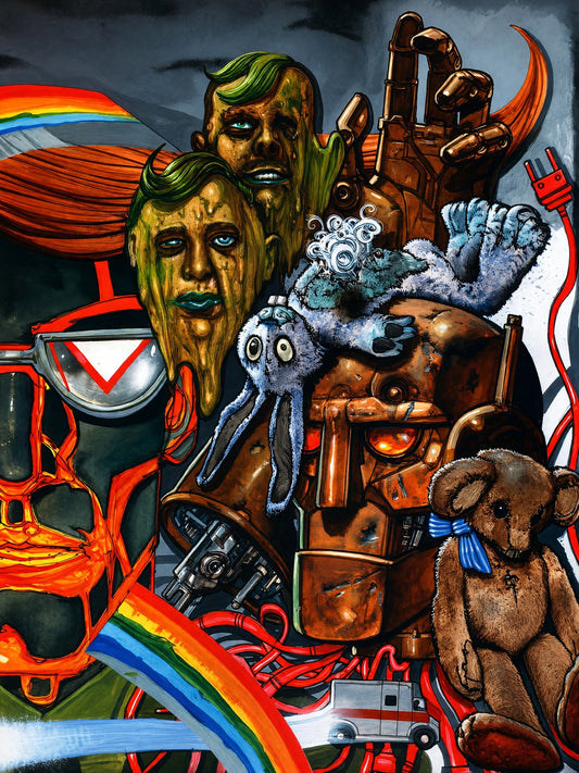 SIMON BISLEY DOOM PATROL #3 VARIANT COVER POSTER – 2016 Wall Art Decor