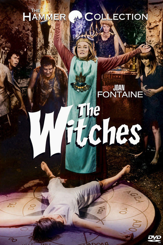 The Witches 1966 Movie Poster – Joan Fontaine Classic Horror Wall Art Decor