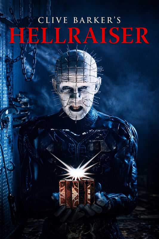 Clive Barker's Hellraiser 1987 Movie Poster – Pinhead Horror Wall Art Decor