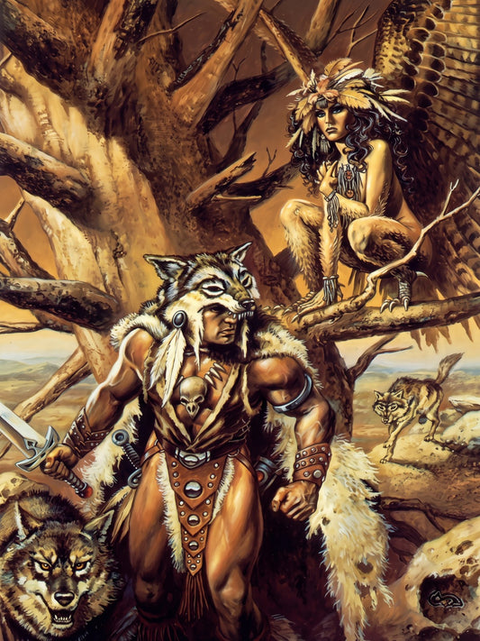 THE PRICE OF POWER BY CLYDE CALDWELL POSTER D&D FANTASY WALLART SHARP-DETAIL