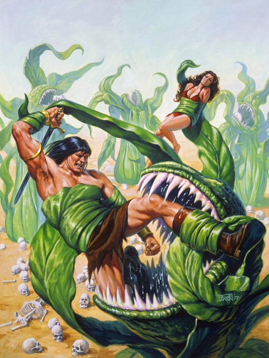 Savage Sword of Conan #42 by Bob Larkin (1979) Poster