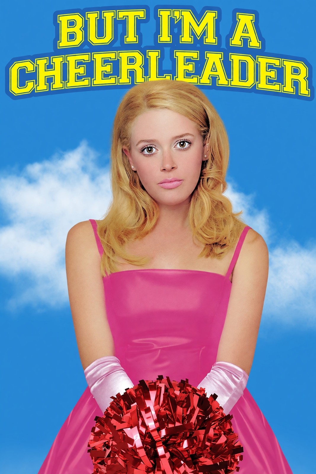 But I'm a Cheerleader Movie Poster 1999 – Pink Cheerleader Wall Art Decor