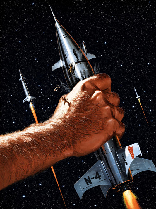 A God Named Smith by Edward Valigursky (1957) Poster – Sci-Fi Wall Art Decor