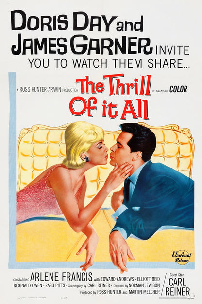 The Thrill of It All (1963) Movie Poster – Doris Day & James Garner