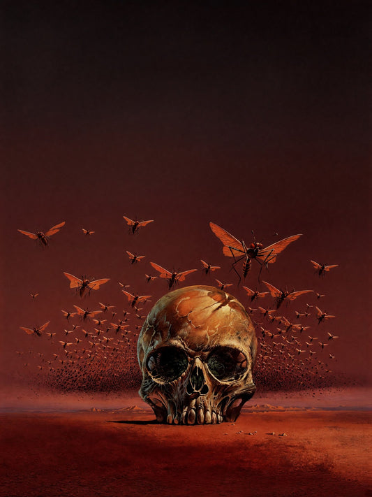 Bruce Pennington The Green Brain 1971 Sci-Fi Poster Wall Art Decor
