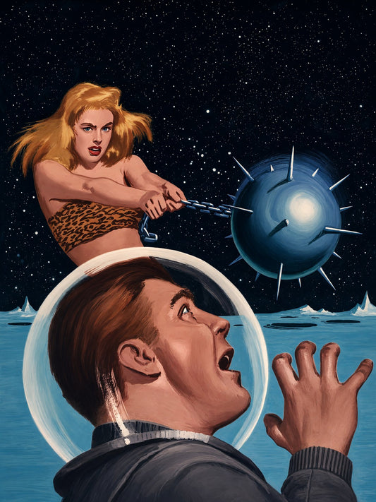 This Planet Is Mine by Edward Valigursky 1956 Sci-Fi Poster Wall Art Decor