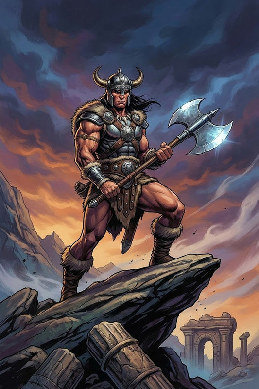 CONAN THE BARBARIAN POSTER – ORIGINAL KORE STUDIOS ART