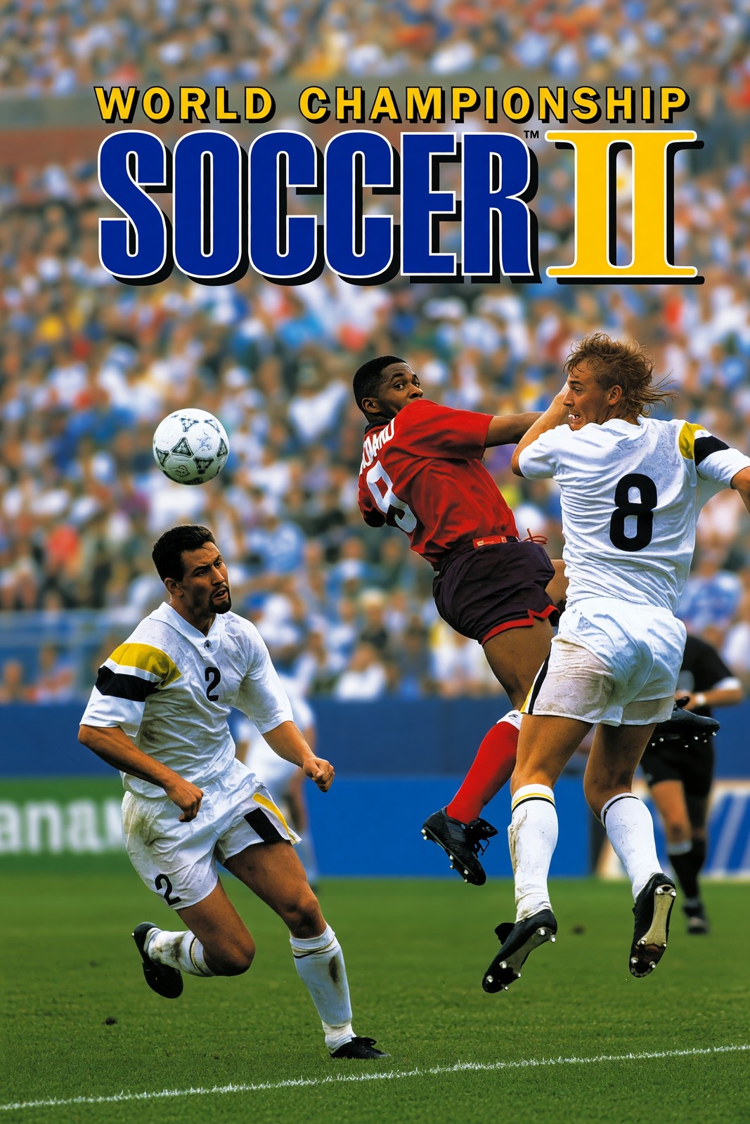 World Championship Soccer II Poster – Retro Sports Game Art Wall Art Decor