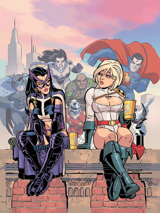 JSA Classified #3 Cover by Amanda Conner Poster