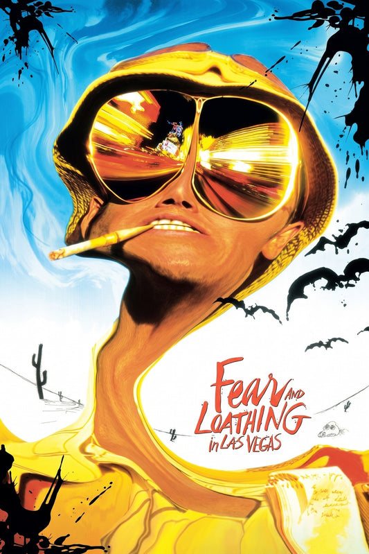 Fear and Loathing in Las Vegas Movie Poster – Cult Classic Film Art Print