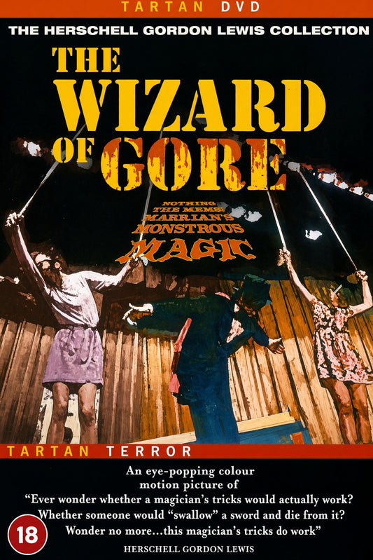 The Wizard of Gore 2005 Horror Movie Poster – Cult Classic Wall Art Decor