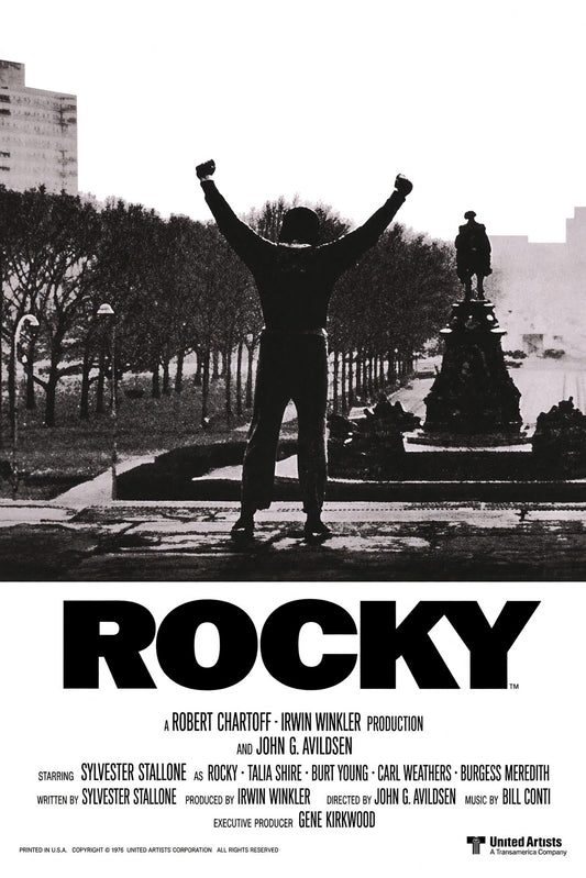 ROCKY 1976 THEATRICAL POSTER – SYLVESTER STALLONE BOXING LEGEND Wall Art Decor