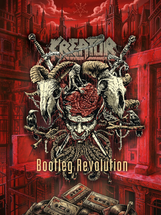Kreator Poster - Bootleg Revolution Album Art Posrer - Heavy Metal Deco