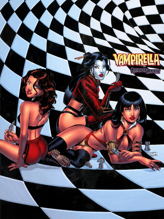 Vampirella Queens Gambit by Amanda Conner Poster