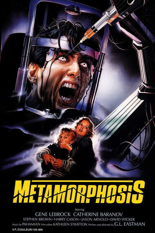 Metamorphosis 1990 Movie Poster – Sci-Fi Horror Classic Wall Art Decor