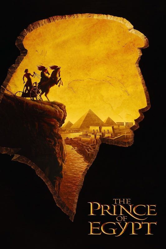 The Prince of Egypt 1998 Movie Poster – Epic Animated Adventure Wall Art