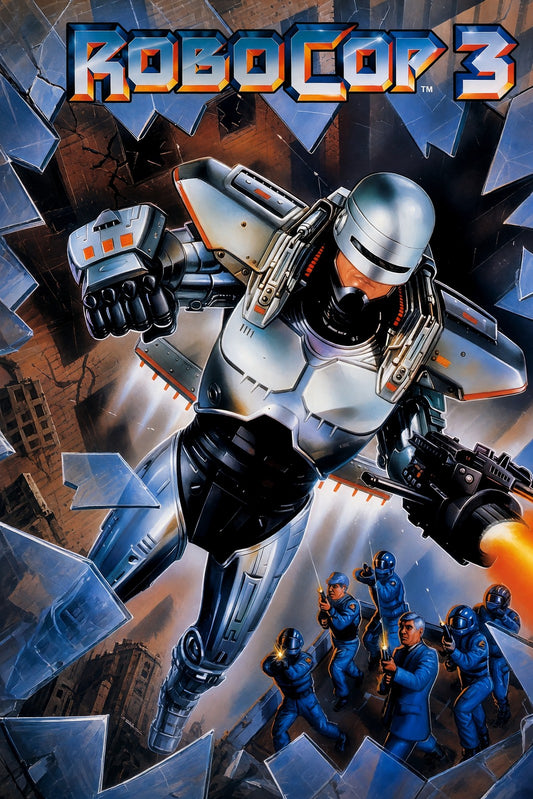 RoboCop 3 Poster – Cyborg Warrior Action 1993 Wall Art Decor