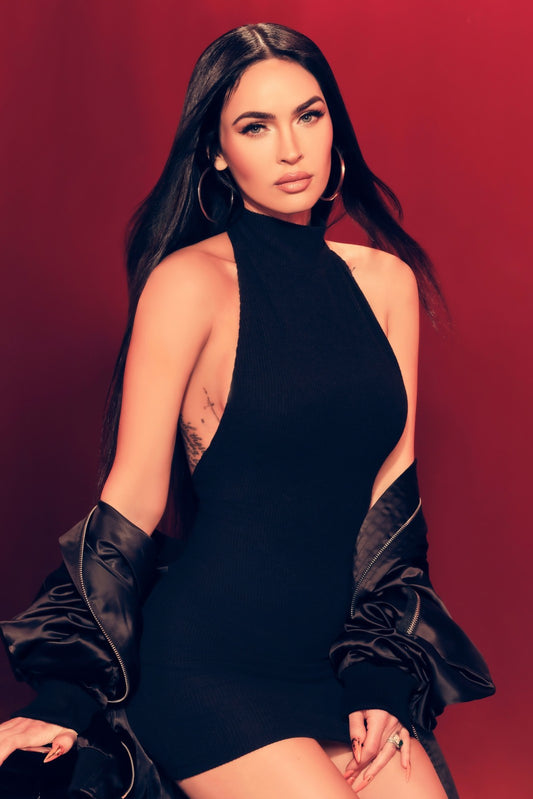 Megan Fox Poster Celebrity Cinema Actor Artist Wall Art Home Decor Photo Rare