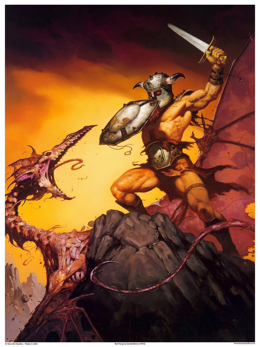 Rot Fang by Gerald Brom (1993) - Fantasy Art Poster