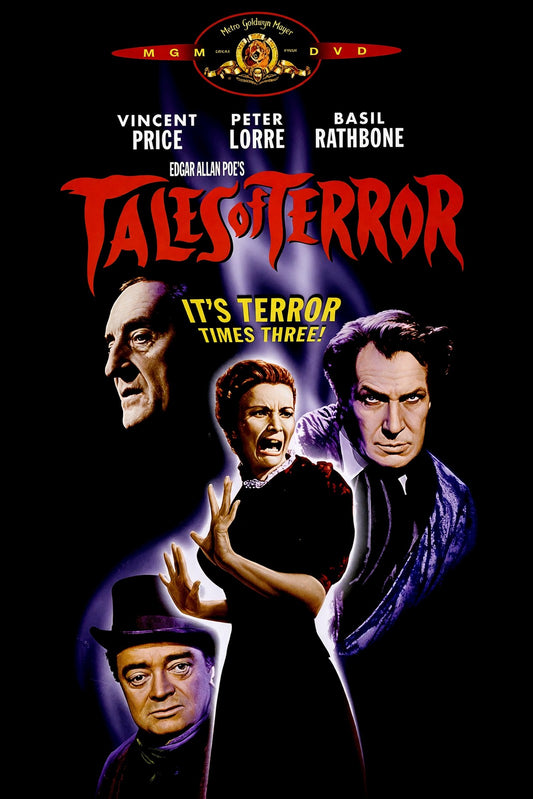 Tales of Terror Edgar Allan Poe Movie Poster – Vincent Price Classic Horror