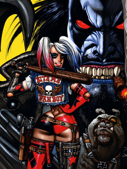 SIMON BISLEY HARLEY'S LITTLE BLACK BOOK #6 POSTER 2017 Wall Art Decor