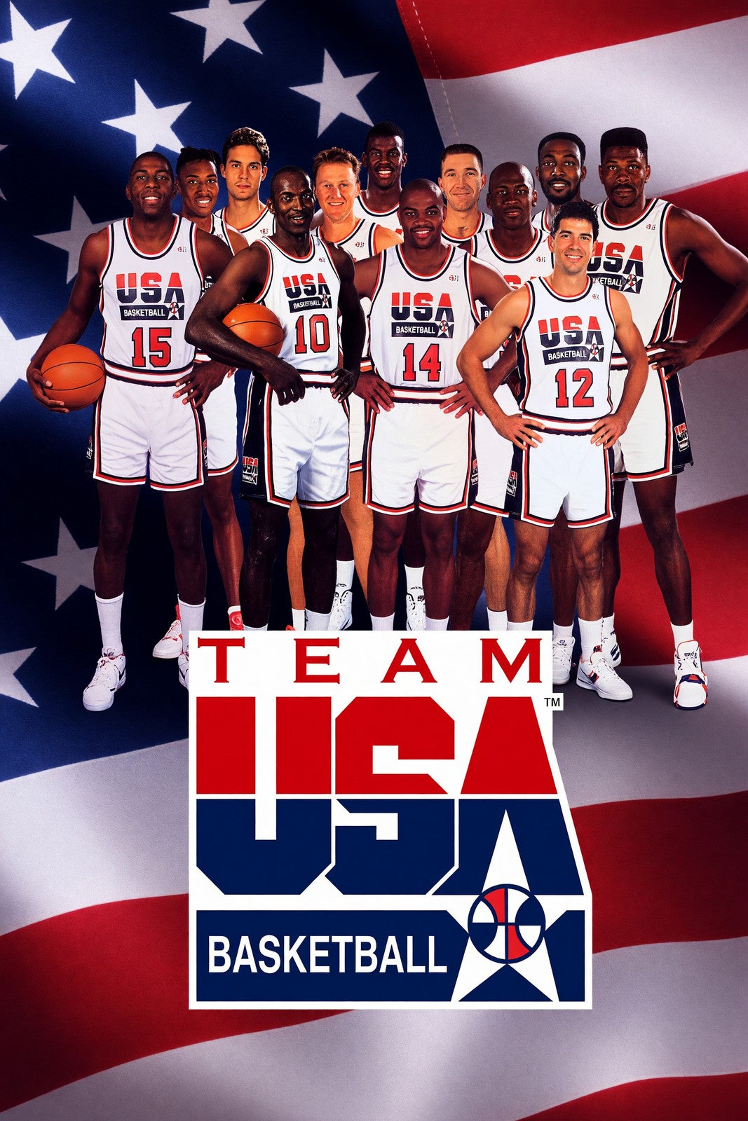 Team USA Basketball 1992 Poster – Olympic Dream Team Wall Art Decor